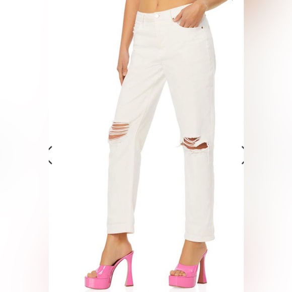 AFRM Dex Boyfriend High Rise Jeans Sz 26 - Picture 10 of 11